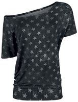 R.E.D. by EMP - Can You Read My Mind - T-shirt - Vrouwen - grijs zwart