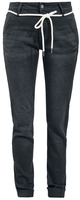 R.E.D. by EMP - Comfortabele stoffen broek emt steekzakken - Jeans - Vrouwen - zwart