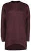 R.E.D. by EMP - Dark-Red gebreide trui - Gebreide trui - Vrouwen - bordeaux