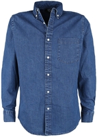 R.E.D. by EMP - Denim shirt - Denim shirt - Mannen - blauw