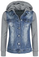 R.E.D. by EMP - Denim Soul - Denim jas - Vrouwen - blauw grijs