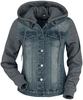 R.E.D. by EMP - Denim Soul - Tussenseizoensjas - Vrouwen - blauw grijs