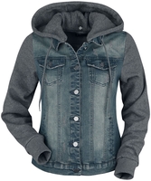 R.E.D. by EMP - Denim Soul - Tussenseizoensjas - Vrouwen - blauw grijs