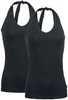 R.E.D. by EMP - Doppelpack Neckholder-Tops - Halternecks - Vrouwen - zwart