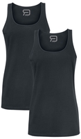 R.E.D. by EMP - Doppelpack Tops - Top - Vrouwen - zwart