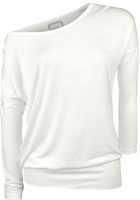 R.E.D. by EMP - Fast And Loose - Shirt met lange mouwen - Vrouwen - wit