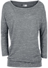 R.E.D. by EMP - Fast And Loose - Shirt met lange mouwen - Vrouwen - wit grijs