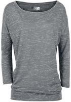 R.E.D. by EMP - Fast And Loose - Shirt met lange mouwen - Vrouwen - wit grijs