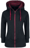 R.E.D. by EMP - Freaking Out - Vest met capuchon - Vrouwen - zwart