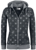 R.E.D. by EMP - Freaking Out Loud - Vest met capuchon - Vrouwen - grijs