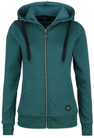 R.E.D. by EMP - Freaking Out Loud - Vest met capuchon - Vrouwen - groen