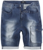 R.E.D. by EMP - Gemütliche Shorts - Korte broek - Mannen - blauw