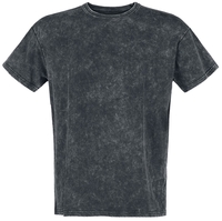 R.E.D. by EMP - Graues T-Shirt mit individueller Waschung - T-shirt - Mannen - grijs