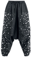 R.E.D. by EMP - Harem trousers with print - Stoffen broeken - Vrouwen - zwart