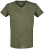 R.E.D. by EMP - Heavy Soul - T-shirt - Mannen - olijf