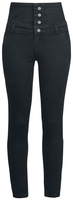 R.E.D. by EMP - High Waist Denim Jeans - Jeans - Vrouwen - zwart