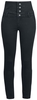 R.E.D. by EMP - High Waist Denim Jeans - Jeans - Vrouwen - zwart