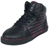R.E.D. by EMP - HighCut Sneaker - Sneakers high - Unisex - zwart rood