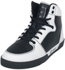 R.E.D. by EMP - HighCut Sneaker - Sneakers high - Unisex - zwart wit