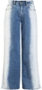 R.E.D. by EMP - Jeans mit weit geschnittenem Bein - Jeans - Vrouwen - blauw wit