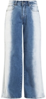 R.E.D. by EMP - Jeans mit weit geschnittenem Bein - Jeans - Vrouwen - blauw wit