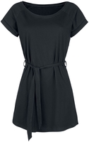 R.E.D. by EMP - Jersey Kleid mit Bindegürtel - Korte jurk - Vrouwen - zwart