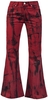 R.E.D. by EMP - Jil - Jeans - Vrouwen - zwart rood