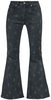 R.E.D. by EMP - Jil - Jeans mit Sternenmuster - Jeans - Vrouwen - grijs