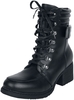 R.E.D. by EMP - Lace-up boots with heel - Laars - Vrouwen - zwart