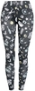 R.E.D. by EMP - Legging met all-over print - Leggings - Vrouwen - zwart
