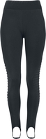 R.E.D. by EMP - Schwarze Leggings mit Steg - Leggings - Vrouwen - zwart