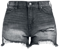R.E.D. by EMP - Shorts mit Destroyed Effekten - Hot Pants - Vrouwen - zwart