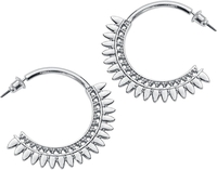 R.E.D. by EMP - Spikey Ears - Oorbel - Vrouwen - zilverkleurig