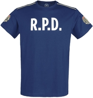 Resident Evil - R.P.D. - T-shirt - Mannen - blauw