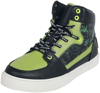 Rick And Morty - Galactic - Sneakers high - Mannen - zwart groen