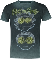 Rick And Morty - Portals - T-shirt - Mannen - groen