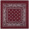 Rock Daddy - Bordeaux Paisley - Bandana - Unisex - bordeaux