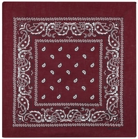 Rock Daddy - Bordeaux Paisley - Bandana - Unisex - bordeaux