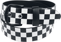 Rock Daddy - Checkerboard - Riem - Unisex - zwart wit