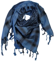 Rock Daddy - Palästinenserschal - Sjaal - Unisex - blauw zwart