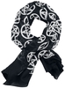 Rock Daddy - Pentagramm Ocult Tuch - Doek - Vrouwen - zwart wit