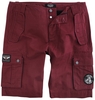 Rock Rebel by EMP - Army Shorts mit Patches - Korte broek - Mannen - bordeaux