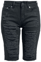 Rock Rebel by EMP - Destroyed Shorts - Korte broek - Vrouwen - zwart