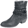 Rock Rebel by EMP - Enkellaarsjes met decoratieve spikes - Laars - Vrouwen - donkergrijs