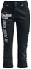 Rock Rebel by EMP - Jeans in 7/8 Länge - Korte broek - Vrouwen - zwart
