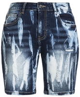Rock Rebel by EMP - Korte broek met krachtige wash - Korte broek - Vrouwen - blauw