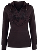 Rock Rebel by EMP - Never Regret - Trui met capuchon - Vrouwen - bordeaux