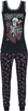 Rock Rebel by EMP - Pyjama mit Rosen und Totenkopf - Pyjama - Vrouwen - zwart