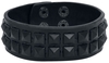 Rock Rebel by EMP - Pyramid Rivets - Armband met studs - Unisex - zwart
