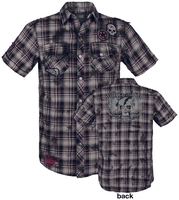 Rock Rebel by EMP - Right Now - Shirt met korte mouwen - Mannen - rood grijs wit